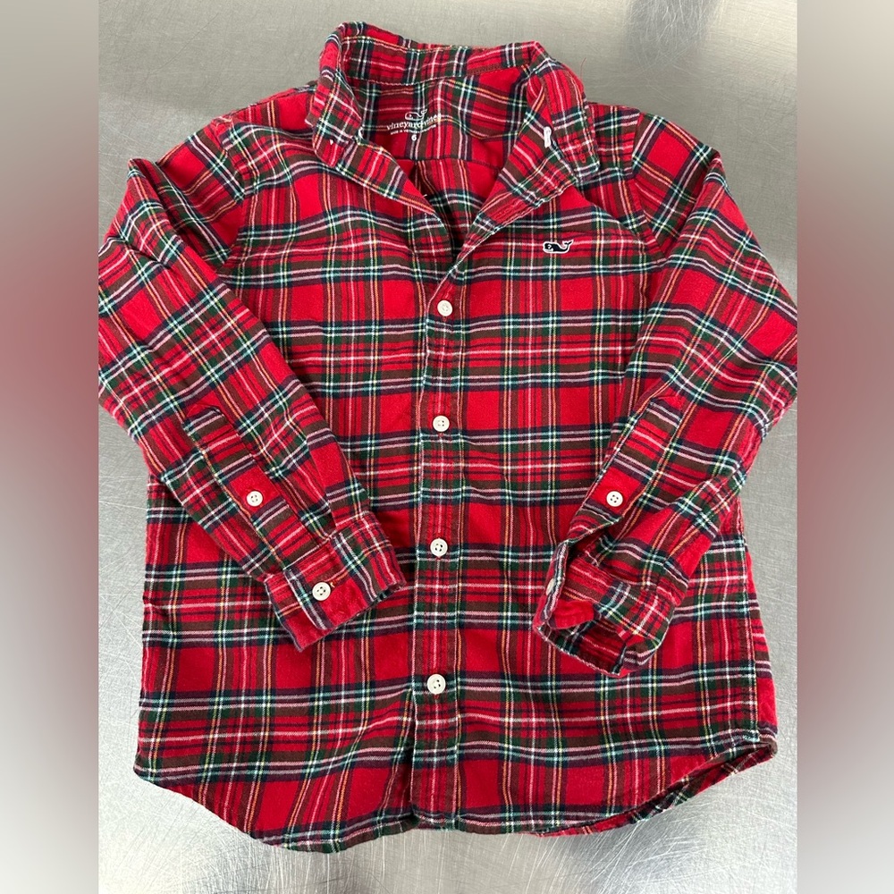 Vineyard Vines button up top size 6 youth